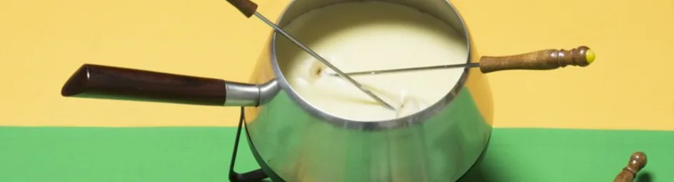 Zwitserse banaanfondue