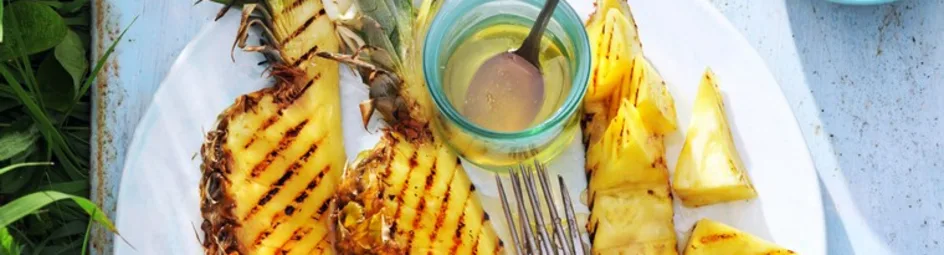 Gegrilde ananas, naar idee van Tamara