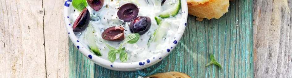 Komkommersaus, naar idee van Maria