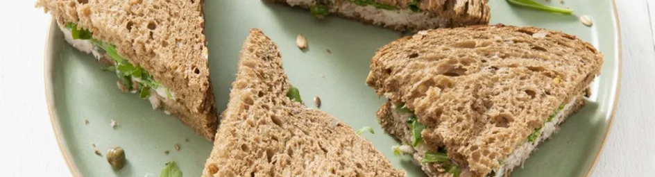 Sandwich van tonijn
