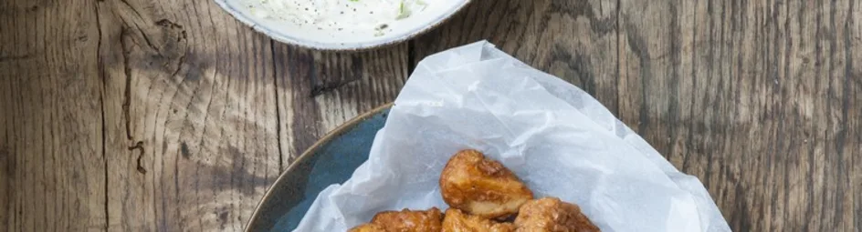 Kibbeling met zelfgemaakte remouladesaus