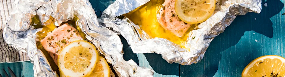 Kruidig vispakketje met citroen