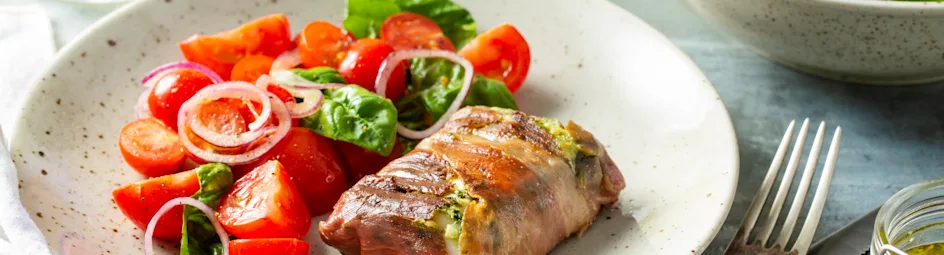 Gegrilde vis met pesto