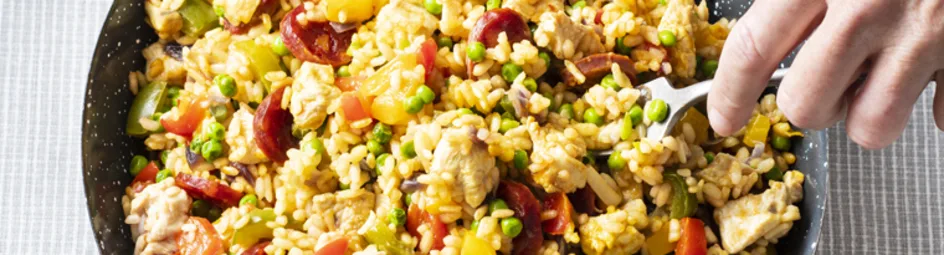 Paella recept