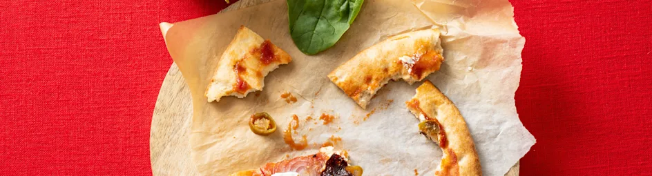 Gezonde pizza