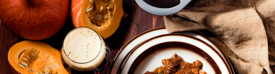 Herfststoofpot met bokbier