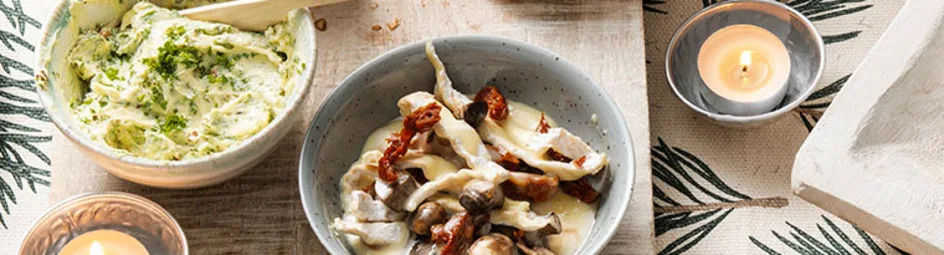 Zelfgemaakte kruidenboter