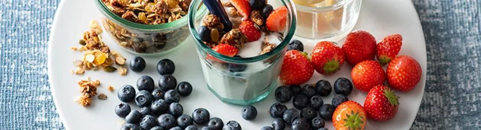 Yoghurtbar met huisgemaakte granola