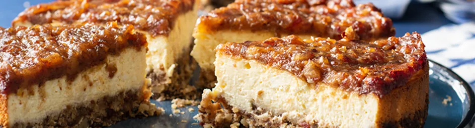 Cheesecake met dadels