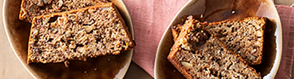 Bananencake met rozijnen