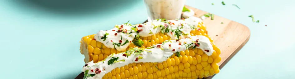 Maïskolf met knapperige kiptaco’s