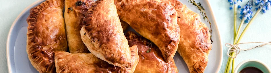 Empanadas met kastanjechampignons