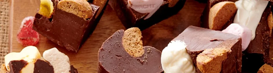 Chocoladeletter-fudge