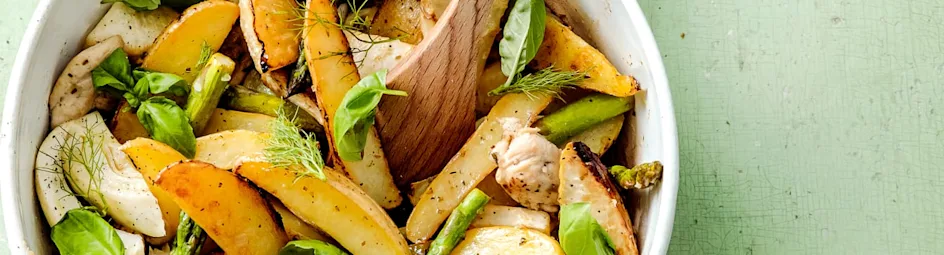 Ovenschotel lentegroen