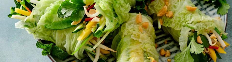 Fris groentenrolletje