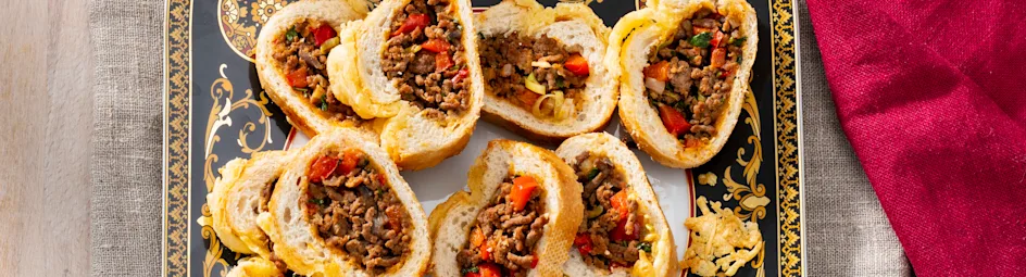 Gevuld stokbrood van Nikkie de Jager