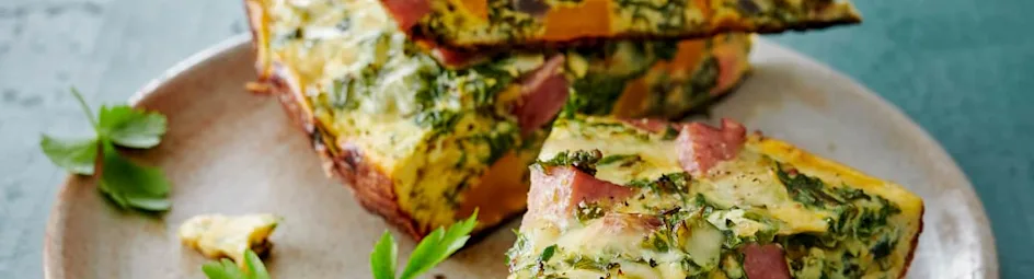 Frittata met rookworst