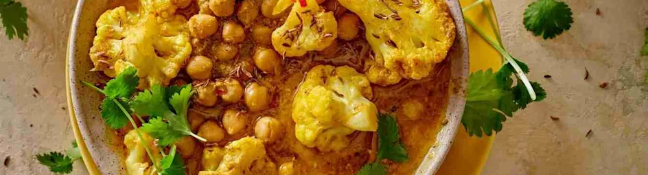 Indiase bloemkoolcurry