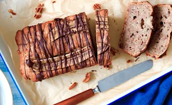 Koffie-bananenbrood