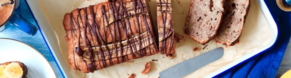 Koffie-bananenbrood