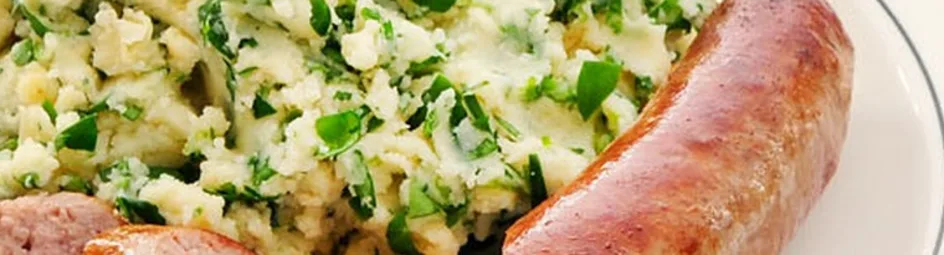 Andijviestamppot met saucijs