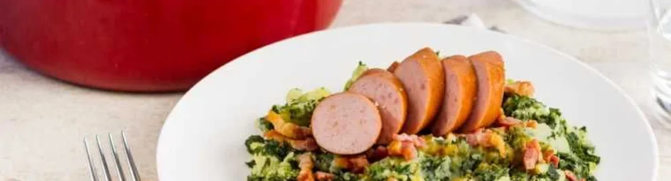 Boerenkool met verse rookworst