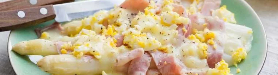 Asperges met ham