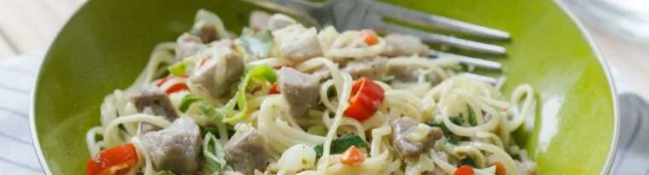 Fijne mie met bami-groenten