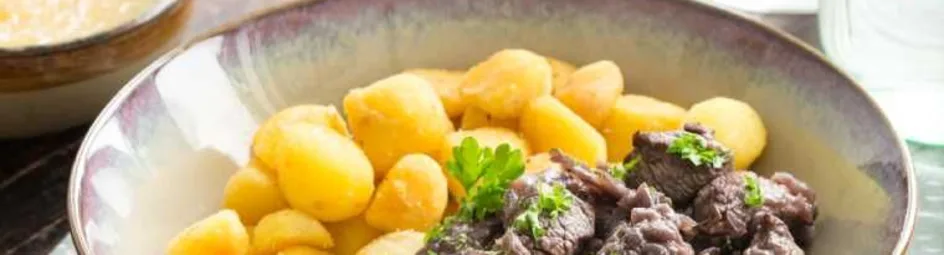 Braadlappen met rode kool