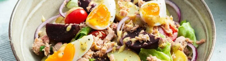 Salade Nicoise met bietjes