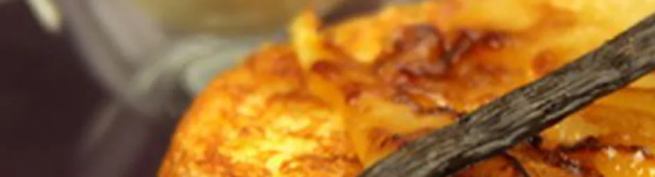 Wentelteefjes met gekaramelliseerde peren