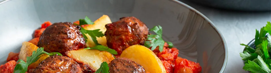 Vegetarische bonenschotel