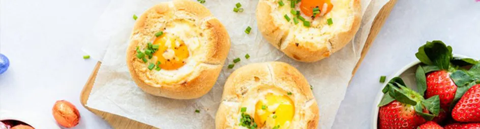 Broodje gevuld met ei van Eef Kookt Zo