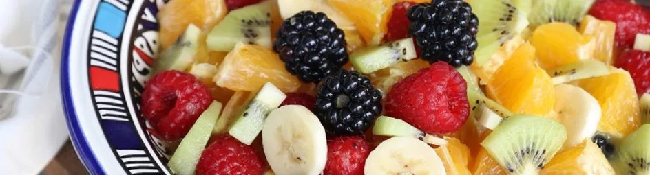 Verfrissende Fruitsalade