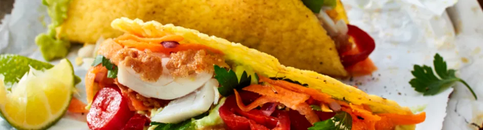 Taco's met lekkerbekjes