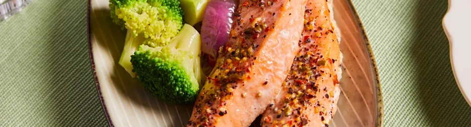 Zalm Teriyaki uit de oven