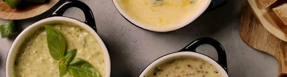 3 Varianten kaasfondue