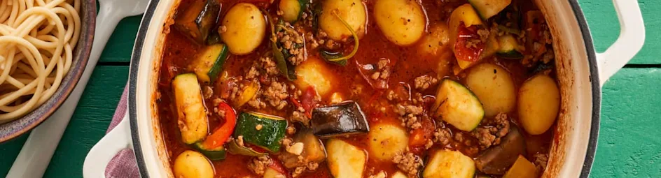 Ratatouille met krieltjes