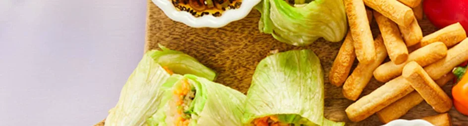 Springrolls van rauwe groenten