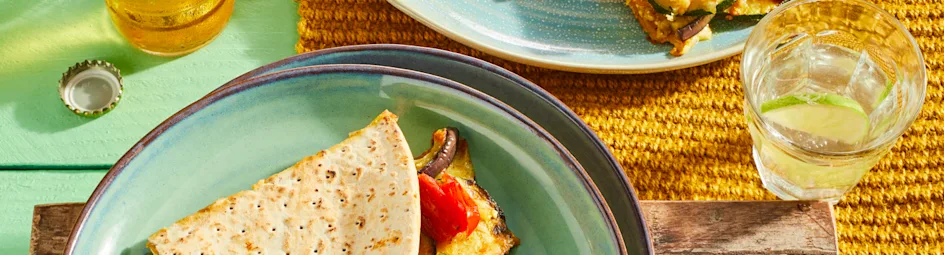 Quesadillas van Turkse pizza