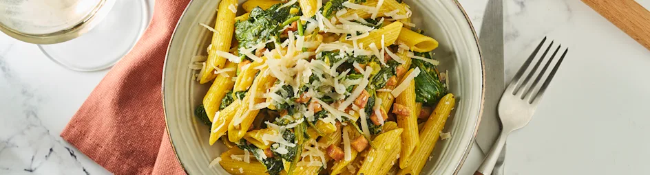 Penne met kruidenroomkaas