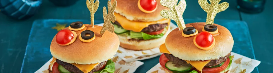 Kerstburger voor de kids