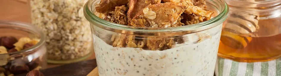 Overnight oats - Appel crumble