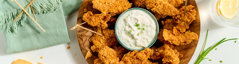 Krokante bolognese kipnuggets