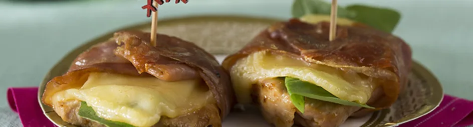 Hartig varkensfiletrolletje met Zwitsers accent