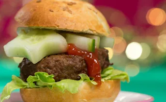 Feestelijke miniburgers