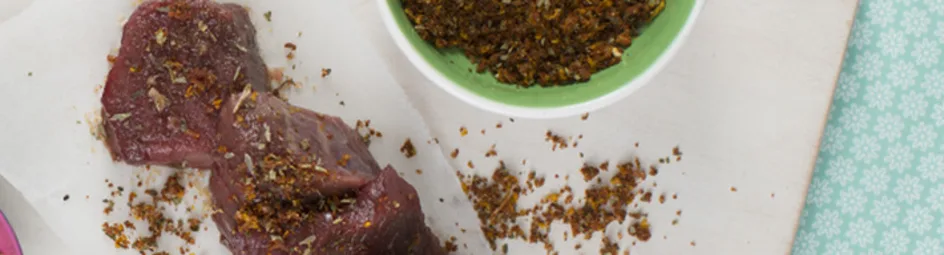 Bruine suiker met gembermix