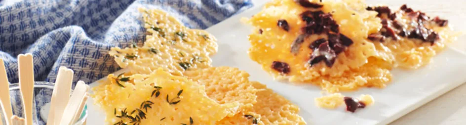 Kaaskletskoppen uit de pan