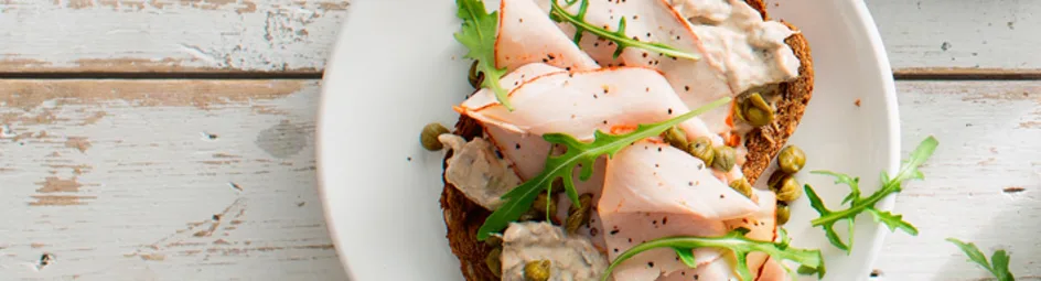 Volkorensandwich vitello tonnato