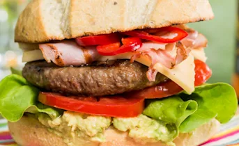 Stoere Blonde d'Aquitaine burger